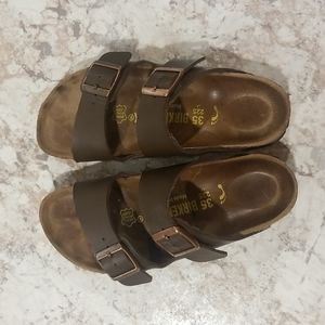 Brown Birkenstocks Sandals